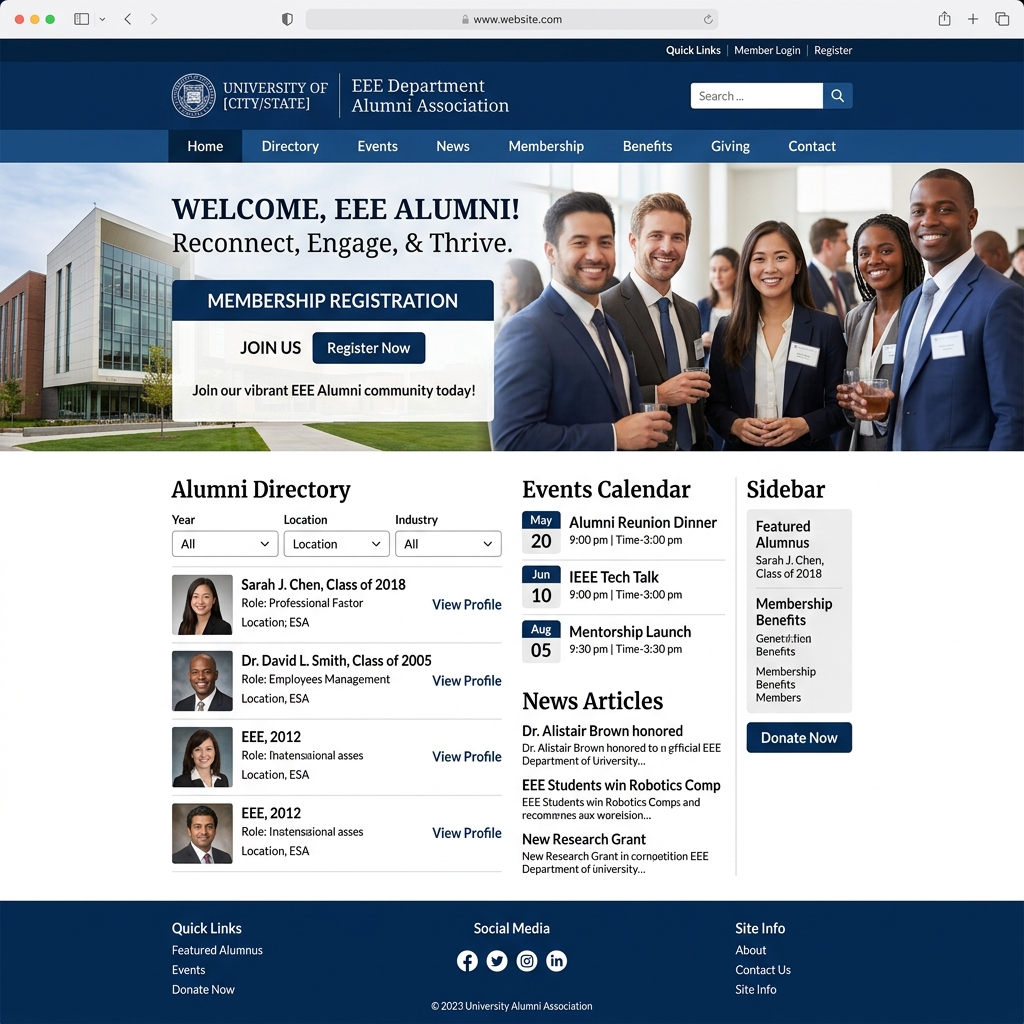 Aust Alumni Association of EEE Website
