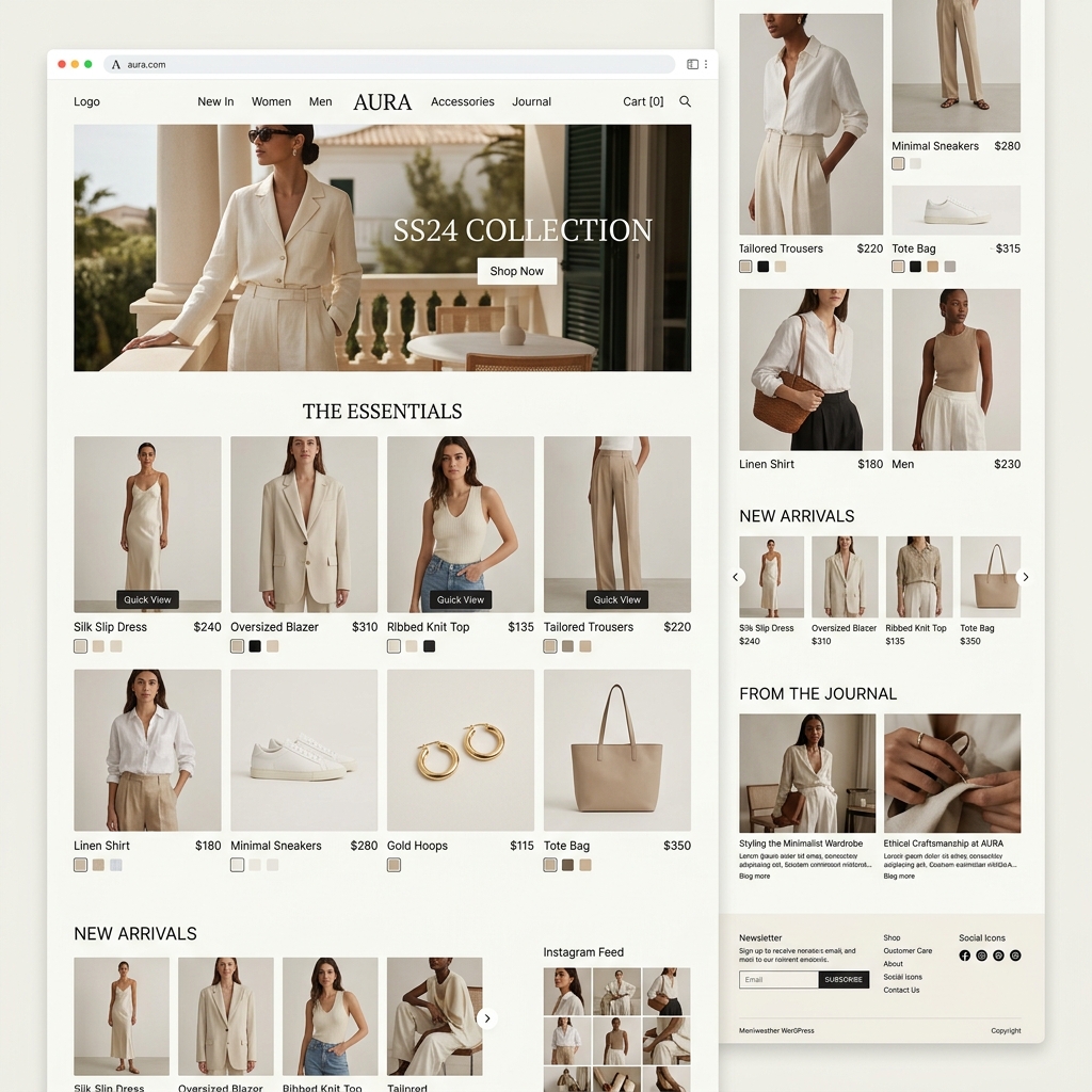 AST Fashion Limited Website