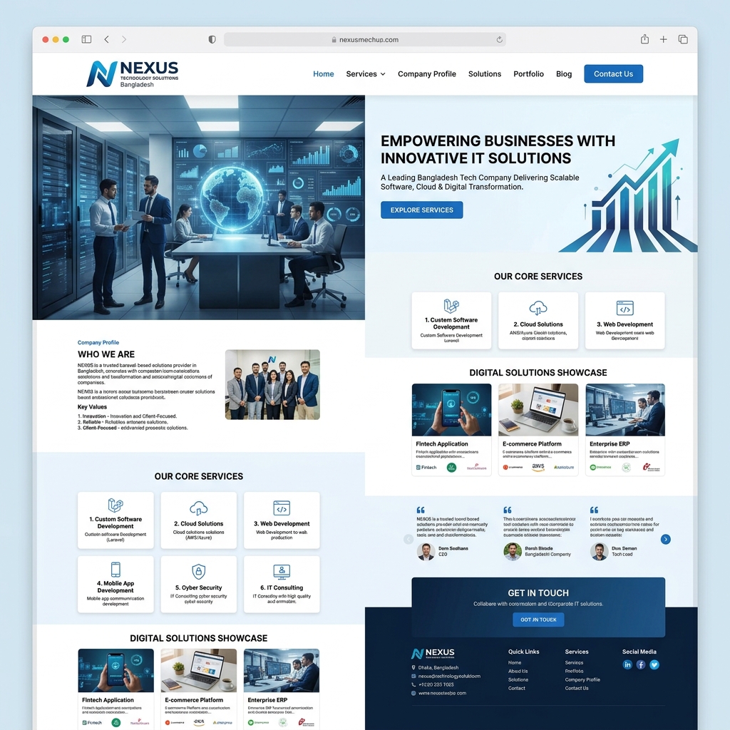 Opus Technology Limited Website
